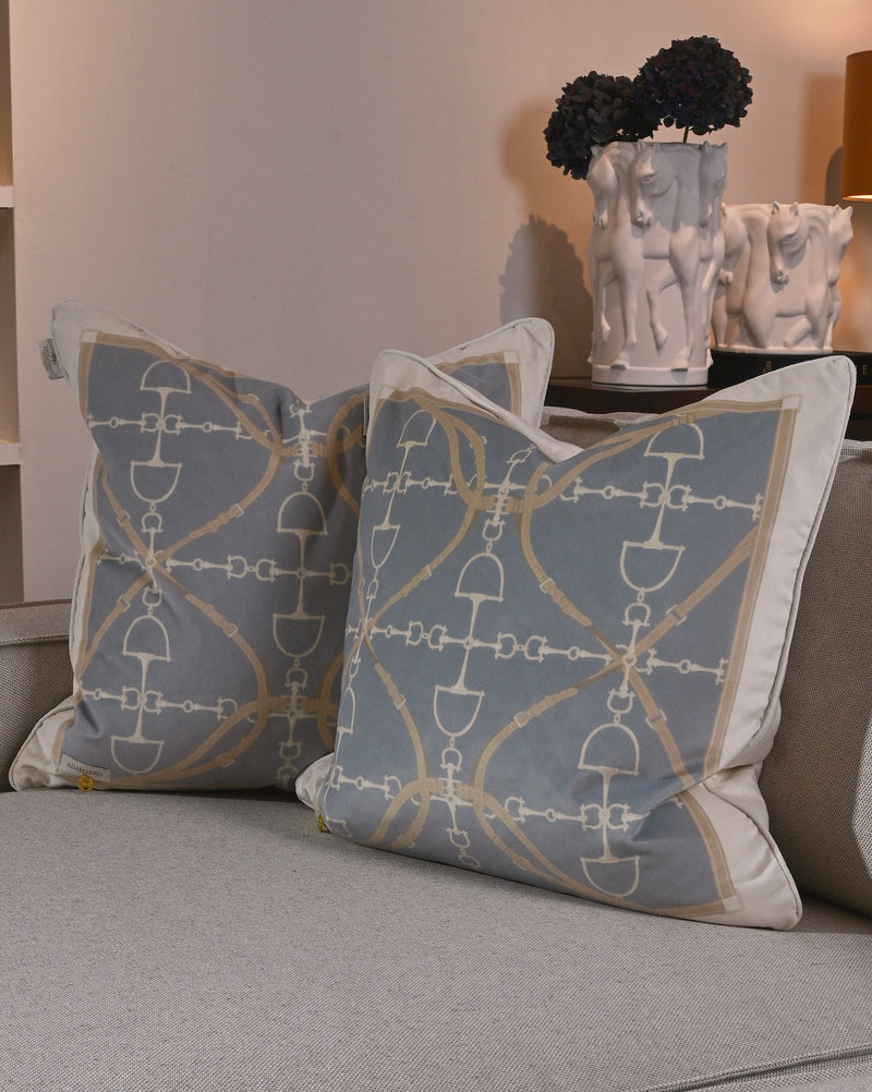 Bite Luxury Kudde Pale Blue