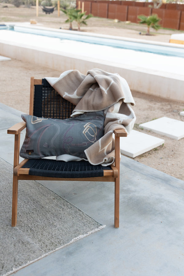 Tressage Kudde Grön 60X40