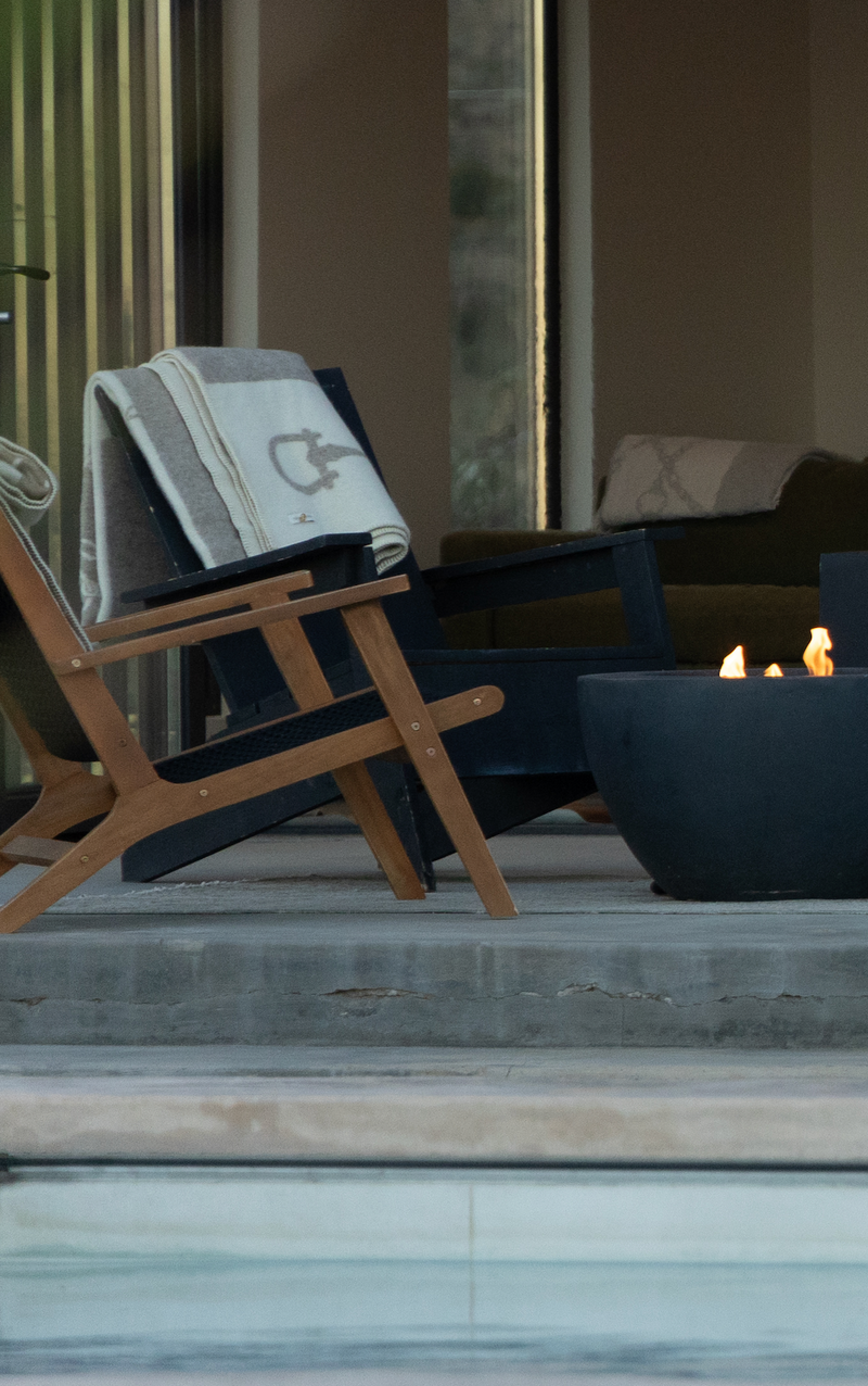 Pläd – CLASSIC BIT i Nyzeeländsk lammull melange beige