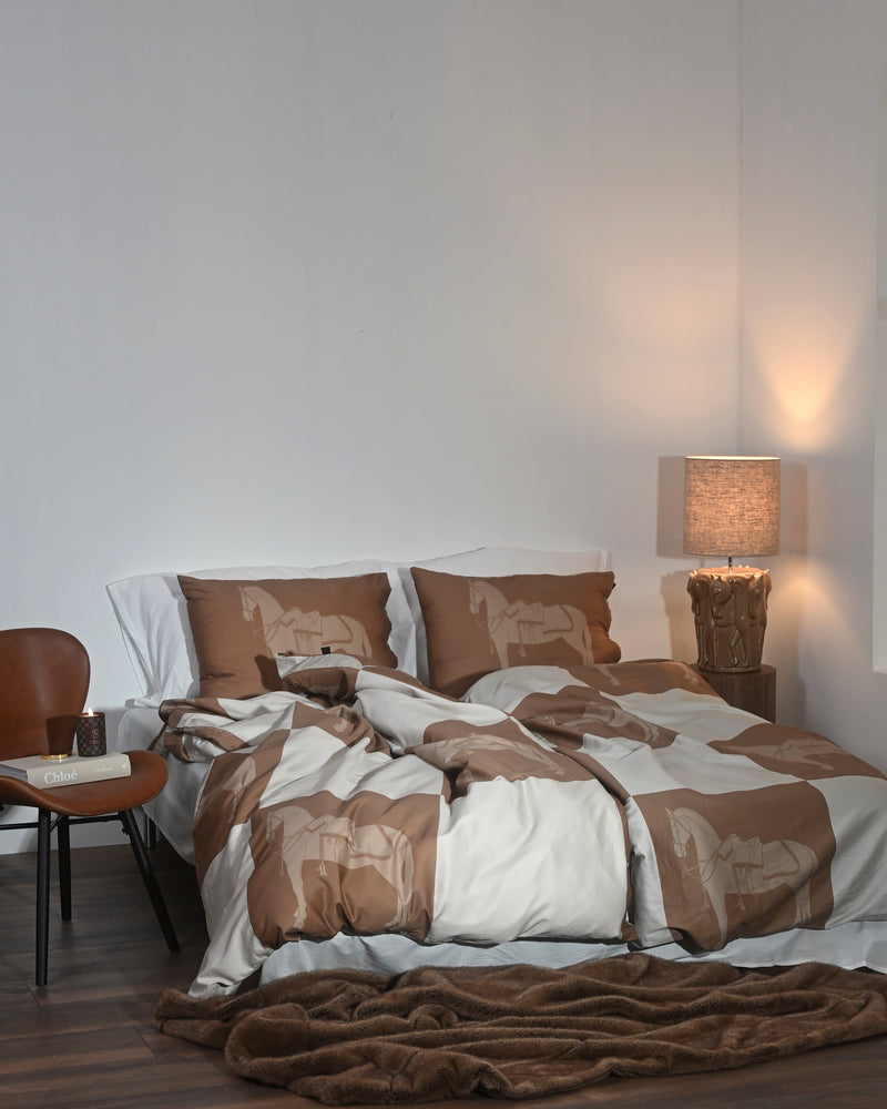 Horse check Påslakan 140 X 200 cm