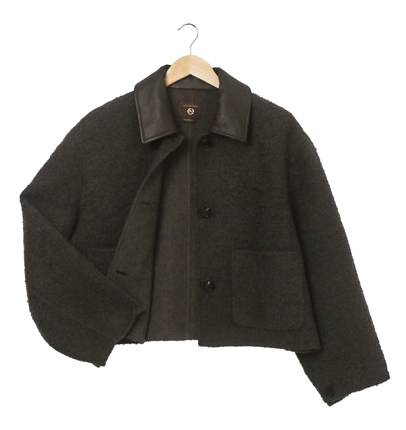 Exklusiv  Bouclé Ulljacka – Brun