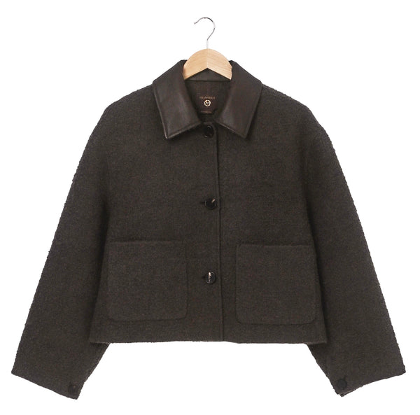 Exklusiv  Bouclé Ulljacka – Brun
