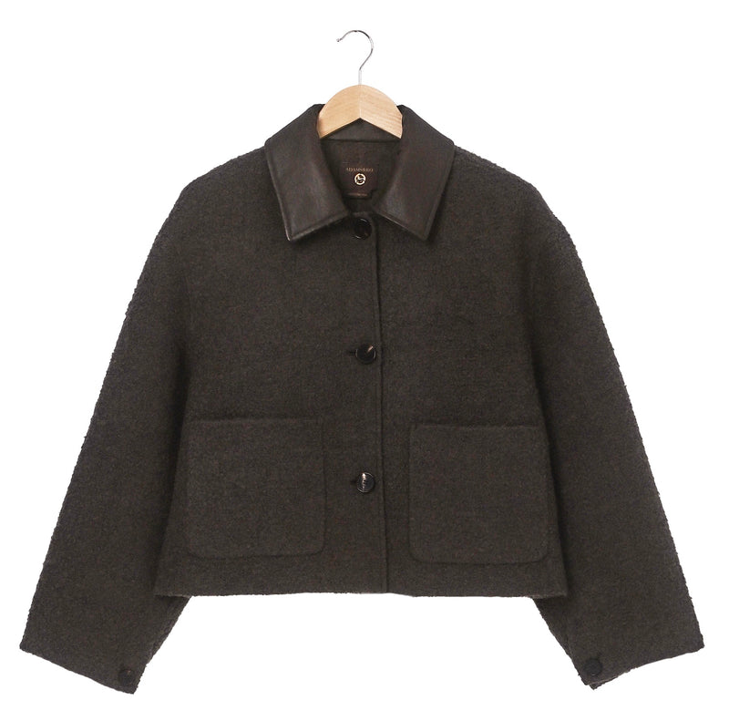 Exklusiv  Bouclé Ulljacka – Brun