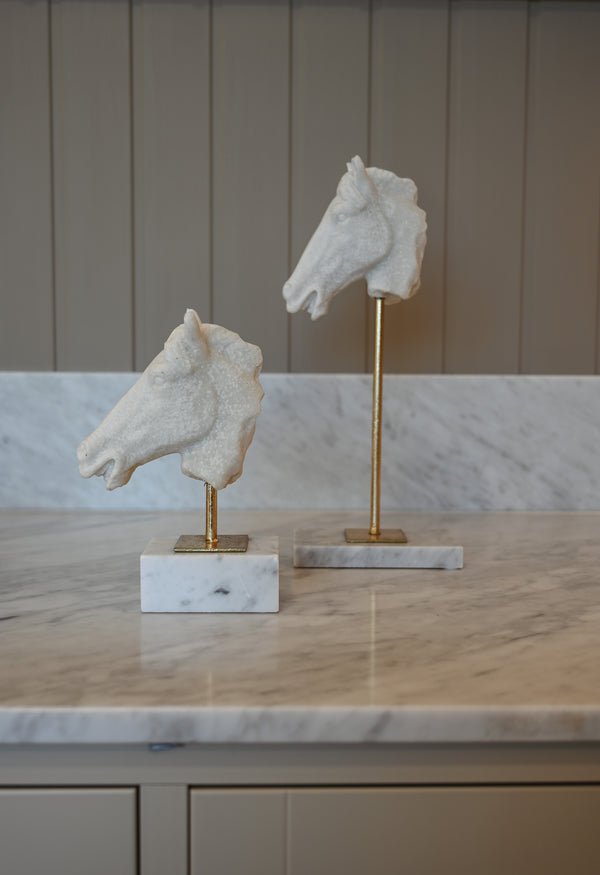 RAISED MARBLE HORSE