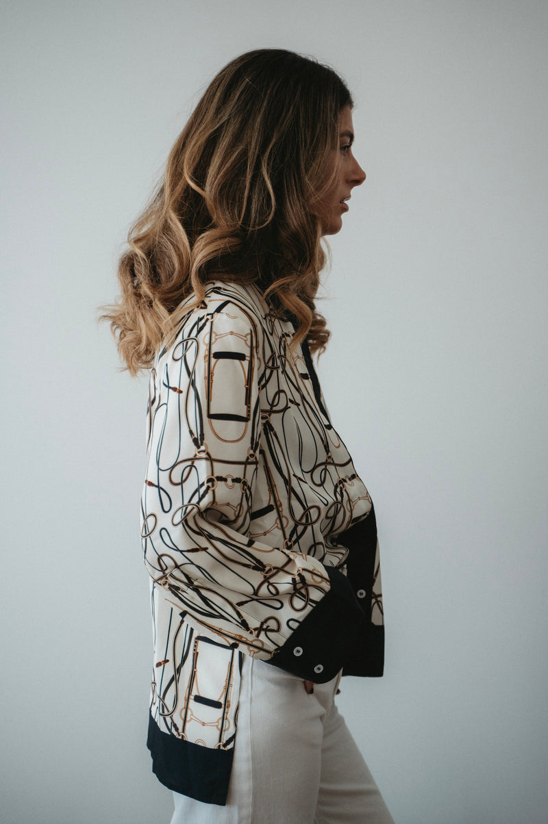 SATIN Skjorta Heritage