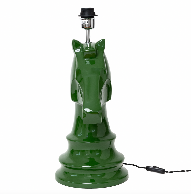 Lamp fot Chess Horse Green.