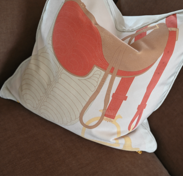 Heritage Saddle kudde Soft Pink