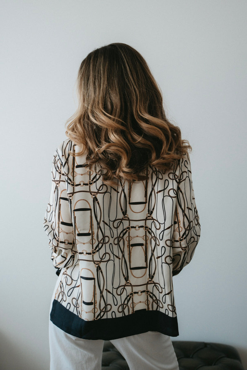 SATIN Skjorta Heritage