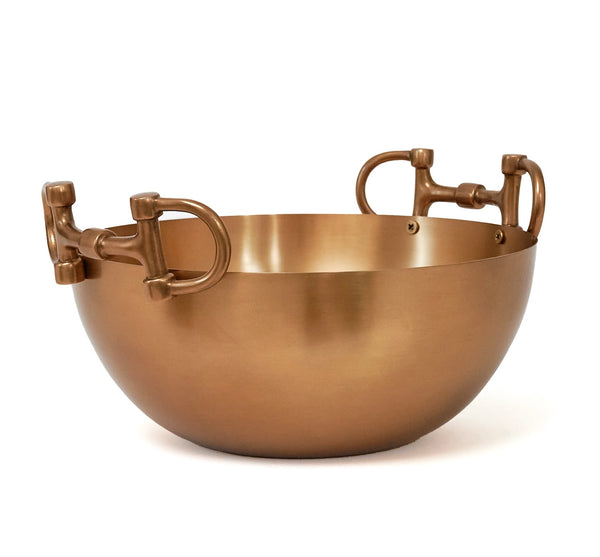 Bowl Brass med Bett detaljer