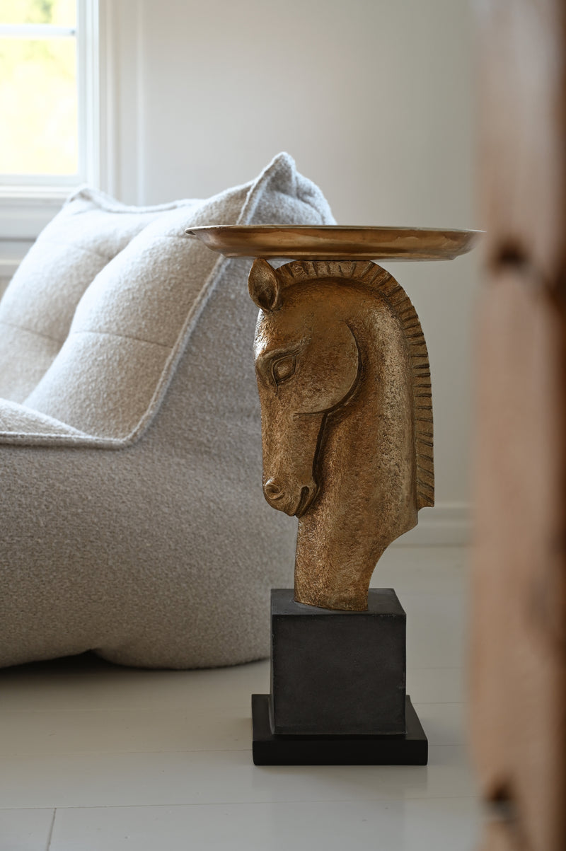 HORSEHEAD BRICK BORD GULD