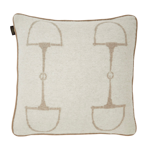 Ull Cashmere Classic Offwhite & Camel