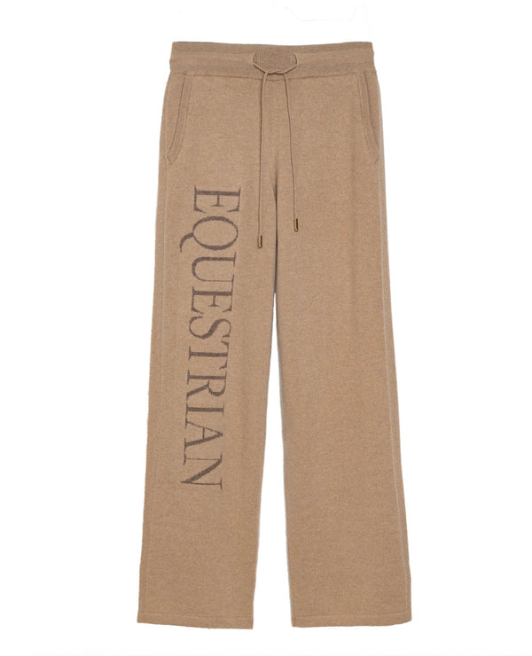 ADAMSBRO EQUESTRIAN CASHMERE  PANT CAMEL LARGE