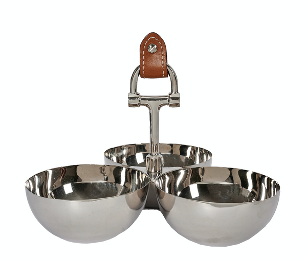 3 set Nut Bowl Silver