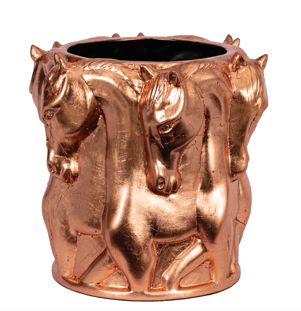 Keramik vas  Dancing Horses Rose´ Crack